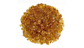 American Fireglass Small Recycled Glass Collection | Coffee Fire Glass | 10 Pound Jar | CG-COFFEE-J