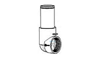 Hayward Outlet Elbow With Pipe | CX3030F5