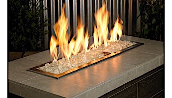 American Fireglass Medium Recycled Glass Collection | Ice Fire Glass | 55 Pound | CG-ICE-M-55