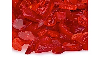 American Fireglass Small Recycled Glass Collection | Mandarin Fire Glass | 10 Pound Jar | CG-MANDARIN-J