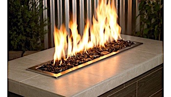 American Fireglass Medium Recycled Glass Collection | Onyx Fire Glass | 55 Pounds | CG-ONYX-M-55