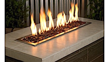 American Fireglass Medium Recycled Glass Collection | Red Fire Glass | 55 Pounds | CG-RED-M-55