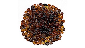 American Fireglass Eco Glass Collection | Amber Glass Beads | 10 Pound Jar | ECO-AMB-J