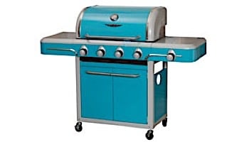 Bullet Bel Air 4 Burner Vintage Grill Cart by Bull Outdoor Products | Candy Apple Red | 79000