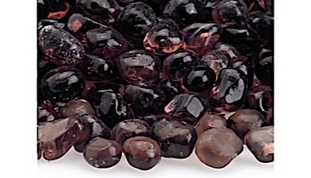 American Fireglass Eco Glass Collection | Plum Glass Beads | 10 Pound Jar | ECO-PLU-J