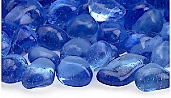 American Fireglass Eco Glass Collection | Red Glass Beads | 10 Pound Jar | ECO-RED-J