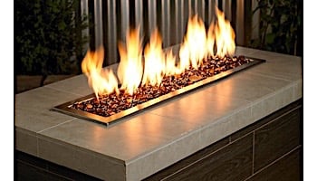 American Fireglass Half Inch Fire Beads Collection | Caramel Luster Fire Beads | 10 Pound Jar | FB-CARLST-J