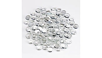 American Fireglass Half Inch Fire Beads Collection | Glacier Ice Fire Beads | 10 Pound Jar | FB-GLA-J
