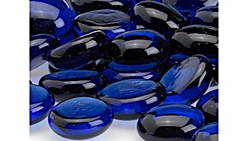 American Fireglass Half Inch Fire Beads Collection | Royal Blue Fire Beads | 10 Pound Jar | FB-ROY-J