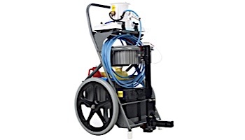 Power Vac PV2100 Residential Pool Vacuum with Service Cart and Trailer Mount | 40' Cord | 039-D-40
