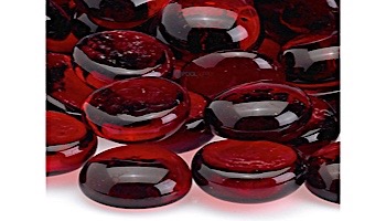 American Fireglass Half Inch Fire Beads Collection | Sangria Fire Beads | 10 Pound Jar | FB-SAN-J