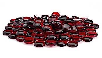 American Fireglass Half Inch Fire Beads Collection | Sangria Fire Beads | 10 Pound Jar | FB-SAN-J