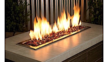 American Fireglass Half Inch Fire Beads Collection | Sangria Luster Fire Beads | 10 Pound Jar | FB-SANLST-J