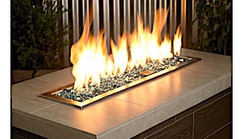 American Fireglass Half Inch Fire Beads Collection | Aqua Blue Luster Fire Beads | 10 Pound Jar | FB-AQULST-J
