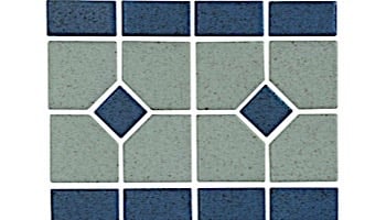 National Pool Tile Grace Series Pool Tile | Azure | GRACE-AZURE