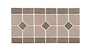National Pool Tile Grace Series Pool Tile | Mocha | GRACE-MOCHA