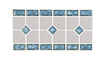 National Pool Tile Grace Series Pool Tile | Pearl | GRACE-BLISS