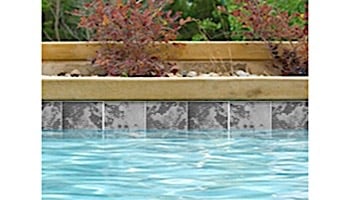 National Pool Tile Magnetite 6x6 Series | Black Semi-Polished | MAG-BLACK