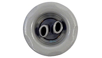 Waterway 5-Scallop Poly Storm Gunite Jet Internals Twin Roto | Plastic Gray | 229-8127