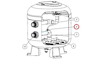 Hayward Internal Air Relief Assembly (HCF302T) | HCXFARA1000