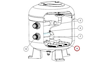 Hayward Lateral Kit (HCF302T) | HCXFCLK1000
