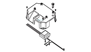 Pentair Transformer with Mounting Plate For Intellichem Chemical Controller System | 521335Z