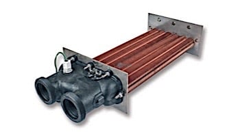 Raypak Heat Exchanger Assembly Complete with Polymer Heads 156A | 014870F