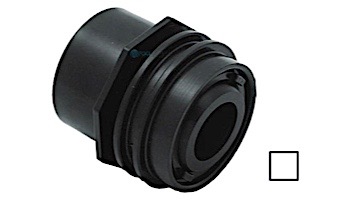 AquaStar 2" Flush-Mount Return Fitting with Water Stop Eyeball and Nut | Clear | 3300