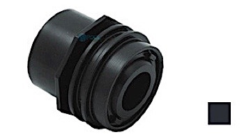 AquaStar 2" Flush-Mount Return Fitting with Water Stop Eyeball and Nut | Clear | 3300