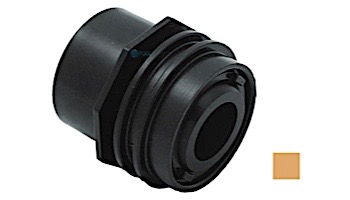 AquaStar 2" Flush-Mount Return Fitting with Water Stop Eyeball and Nut | Tan | 3308