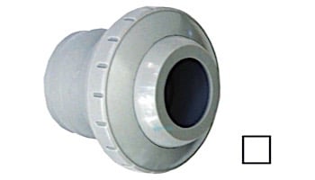 AquaStar Three Piece Directional Eyeball Fitting | 1-1/2" Knock-In | with .5" Orifice | Clear | 4300