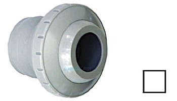 AquaStar Three Piece Directional Eyeball Fitting | 1-1/2" Knock-In | with .5" Orifice | White | 4301