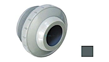 Aquastar Three Piece Directional Eyeball Fitting | 1-1/2" MPT | with .5" Orifice | Dark Gray | 8305