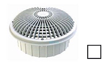 AquaStar 10" Round MoFlow Suction Outlet Cover | Double Deep Sump | White | 10MF101A
