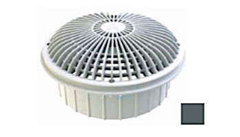 AquaStar 10" Round MoFlow Suction Outlet Cover | Double Deep Sump | Dark Gray | 10MF105A
