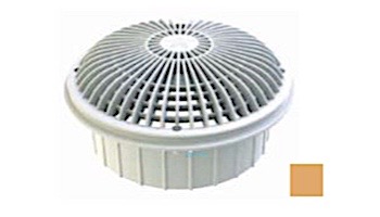 AquaStar 10" Round MoFlow Suction Outlet Cover | Double Deep Sump | Tan | 10MF108A