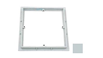 AquaStar 12" Square 3/4" Deep Mud Frame Only | Light Gray | 12FR103