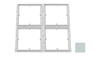 AquaStar 18"x18" Flat Frame | Light Gray | 18FR103