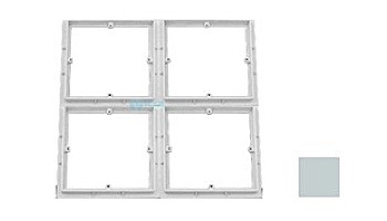AquaStar 18"x18" Flat Frame | White | 18FR101