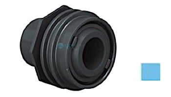 Aquastar Flush Mount Return/Water Barrier, Fits 1" or 1 1/2" Pipe | with Slotted Orifice | Dark Gray | 305D