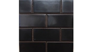 Cepac Tile Continental Subway 3x6 Series  Charcoal