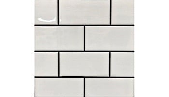 Cepac Tile Continental Subway 3x6 Series  Milky White