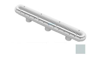 AquaStar 32" Debris Catcher Channel Drain Suction Outlet Covers and Sumps for Vinyl/Fiberglass | Light Gray | 32CDLTV103