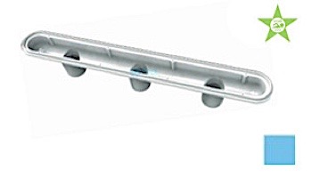 AquaStar 32" PVC Channel Drain 3 Port Sump Only with Plaster Shield (VGB Series) | White | 32CDP101 32CDPK101
