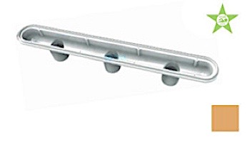 AquaStar 32" PVC Channel Drain 3 Port Sump Only with Plaster Shield (VGB Series) | White | 32CDP101 32CDPK101