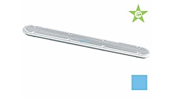 AquaStar 32" Channel Drain Pinhole Anti-Entrapment Suction Outlet Cover with Mud Frame | Blue | 32CDPHFR104