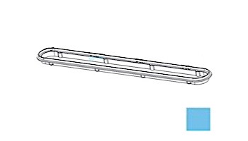 AquaStar 32"Channel Drain Pinhole Anti-Entrapment Suction Outlet Cover Only (VGB Series) | Blue | 32CDPHNF104
