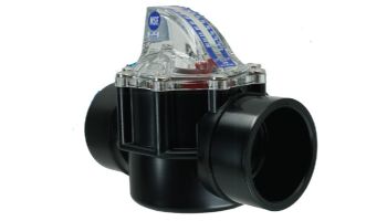 H2Flow FlowVis® Flow Meter Complete 4"Unit with GPM Scale and Tee | FV-4