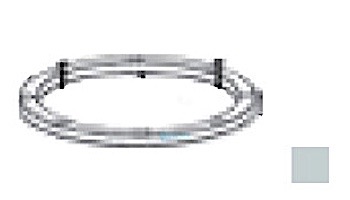 AquaStar 8" Vinyl Clamping Ring and Gasket Replacement Kit | White | 8VK101