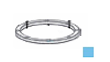 AquaStar 8" Vinyl Clamping Ring and Gasket Replacement Kit | Blue | 8VK104